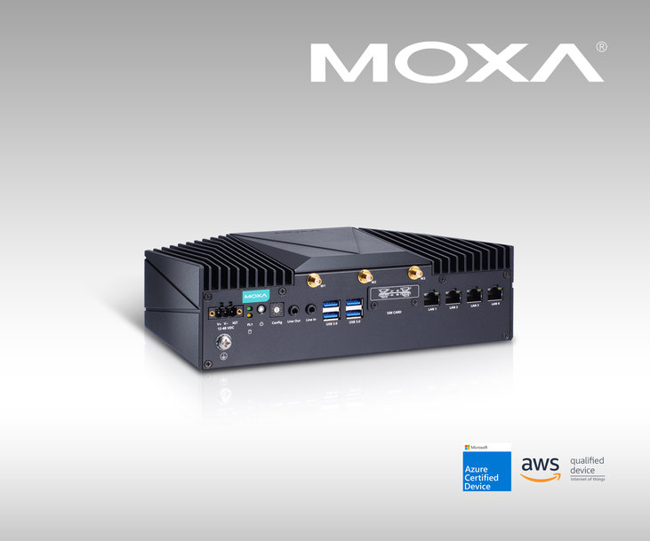 Moxa startet Markteinführung von EN-50121-4 konformen robusten Computern mit E1-Kennzeichnung für intelligente Transportanwendungen